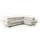storez24 Eckcouch Textil 3-Sitzer Beige