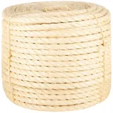 vidaXL Seil 100% Sisal 14 mm 25 m