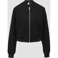 QS Blouson mit Stehkragen, Damen, schwarz, L