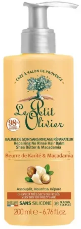 Le Petit Olivier Pflege-Balsam Ohne Ausspülen Reparierend Shea Butter Und Macadamia 200ml