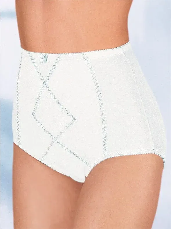 Miederhose VIANIA Gr. 100, weiß Damen Unterhosen