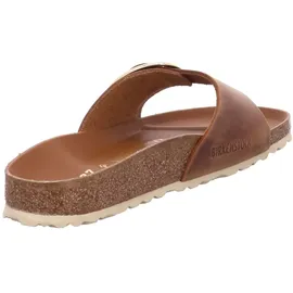 Birkenstock Madrid Big Buckle Nubukleder cognac 39