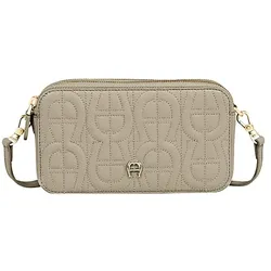 Aigner Diadora Handytasche, schwarz mit goldenen Details