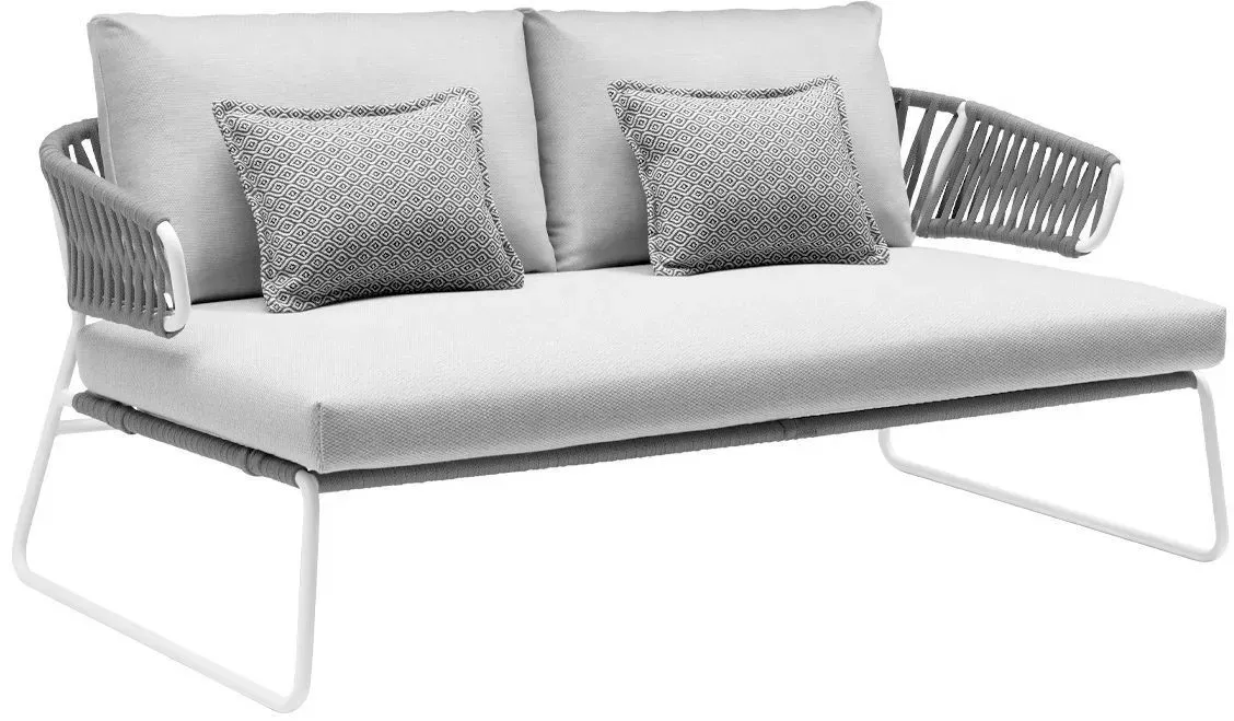 Loungesofa Lisa Filò - ZA - anthracite XG - yellow N81 - anthracite