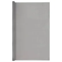 vidaXL Maschendrahtzaun 120 x 1000 cm Edelstahl/Silber
