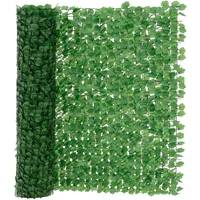 neu.haus Sichtschutzelement Efeu 300 x 150 cm Grün Kunststoff