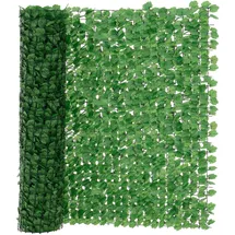 neu.haus Sichtschutzelement Efeu 300 x 150 cm Grün Kunststoff