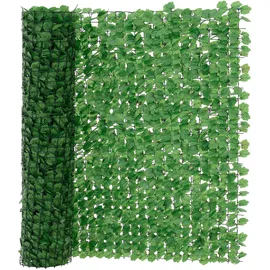 neu.haus Sichtschutzelement Efeu 300 x 150 cm Grün Kunststoff