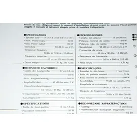 Pioneer TS-WX010A schwarz