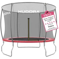 Hudora Fantastic 300V 300 cm inkl. Sicherheitsnetz rot