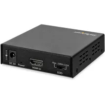 Startech HDMI Audio Extractor 4K 60Hz HDMI Audio Sound Splitter, HDR SPDIF Toslink Audio-extraktor - Black