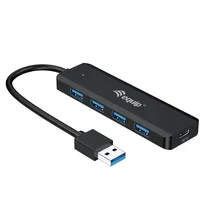 Equip 4-Port-USB-3.2 Gen 1-Hub und Adapter für USB-C