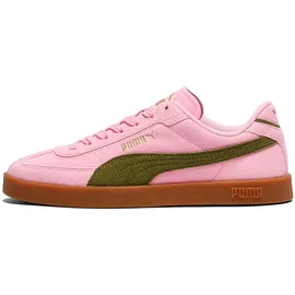 Puma Club II Era Suede Pink shimmer-olive green