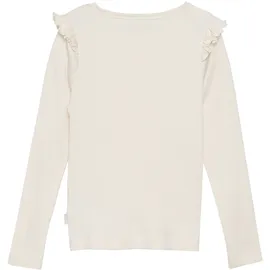 MINYMO T-shirt LS Rib seedpearl (242) 134