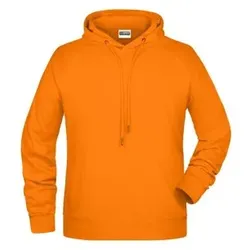 Herren Kapuzensweatshirt 8024, orange, Größe XXL - orange - XXL