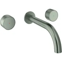 Grohe Atrio Private Collection 3-Loch-Waschtischbatterie Satin Steel