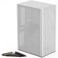 ssupd Meshlicious Full Mesh PCIE 4.0 Edition Mini-ITX Gehäuse - weiß