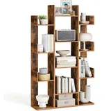 VASAGLE Bücherregal 25 x 86 x 140 cm Vintagebraun