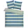 Tom Tailor BOLD STRIPES Grün/Blau 135 x 200 cm + 80 x 80 cm