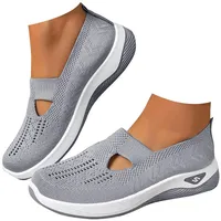 Womens Trainers,Orthopädische Schuhe Damen, Walkingschuhe Sommerschuhe Sommer Weite H Damenschuhe Breite Füße Leicht Barfußschuhe Barfussschuhe Atmungsaktive Und Laufschuhe - 40 EU