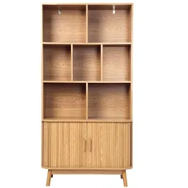 CaliCosy Bücherregal Holzwerkstoff 80/157,5/40 cm braun