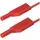 Hirschmann BERÜHRUNGSSICHERE Messleitung, 4mm 50cm / ROT (MLB-SH/WS