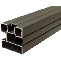 Tetzner & Jentzsch Zaunpfosten 6,8 x 180 cm Anthrazit/Aluminium