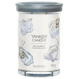 Yankee Candle Soft Blanket große Tumbler-Kerze 567 g weiß