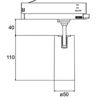 Brumberg LED-Schienenstrahler 230V 88702174DA
