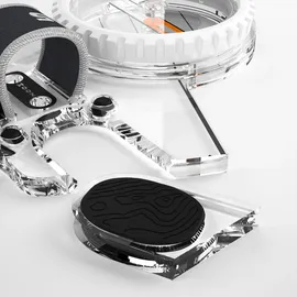 Silva Arc Jet 360 Right Kompass - Clear / Grey - One Size