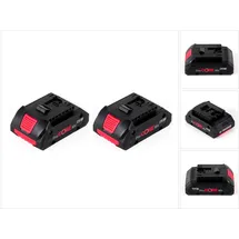 Bosch Akku Starter Set 18 V 2 Stück 4,0 Ah