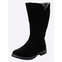 sheego Weitschaftstiefel Damen Schwarz 43