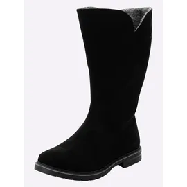 sheego Weitschaftstiefel Damen Schwarz 43