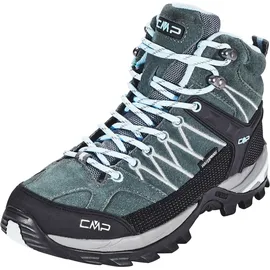 CMP Rigel Mid WP Damen Graffite/Azzurro 39
