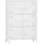 [en.casa] Hamina Aktenschrank 80 x 40 x 113 cm Weiß
