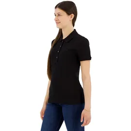 Lacoste Stretch Cotton Piqué Kurzarm-poloshirt - Black 36