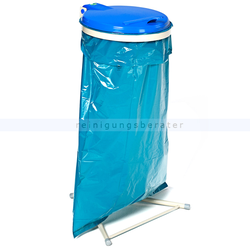 Müllsackständer VAR WS 120 Müllsackhalter stationär blau ideal für 120 L Müllsäcke, robuste und stabile Konstruktion