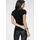 MELROSE T-Shirt MELROSE, Damen, Gr. 38, schwarz, Jersey, Obermaterial: 95% Viskose, 5% Elasthan, Glitzerstreifen, unifarben, tailliert hüftlang, tiefer V-Ausschnitt, Shirts T-Shirt, taillierte Passform, tiefer V-Ausschnitt, aus elastischem Jersey, Topseller