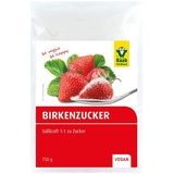 Raab Vitalfood Birkenzucker, Xylit, vegan, 1:1 wie Zucker zu verwenden, Zucker-Alternative, Süßungsmittel, niedriger glykämischer Index, Süßen ohne Reue, zahnfreundlich, 1er Pack (750 g)