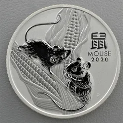 Silbermünze 1oz Maus 2020 Lunar III ? Year of the Mouse (Australien)