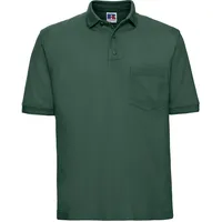 Russell Workwear Baumwoll-Polo, bottle green, 3XL