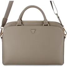 GUESS PU Grained Triangle Logo 15/16 ́ ́ Laptop-rucksack - Brown