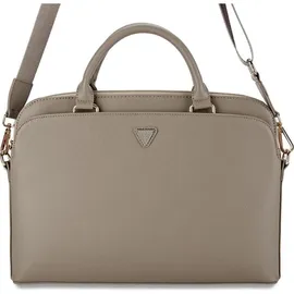 GUESS PU Grained Triangle Logo 15/16 ́ ́ Laptop-rucksack - Brown