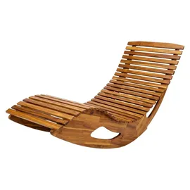 prestige home living outdoor Ergonomische Schwungliege aus Akazienholz - FSC® zertifiziert