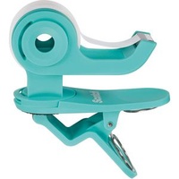 Scotch Handabroller Clip & Twist, türkis, bestückt