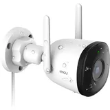 Imou Überwachungskamera Aussen, 1080P WLAN IP Kamera Outdoor Wasserdicht IP67 mit 30m Nachtsicht, AI Bewegungserkennung, Kompatibel mit Alexa Google Home (Bullet 2C)