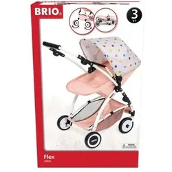 BRIO 63906000 Puppenwagen Flex mit Multifunktions-Top