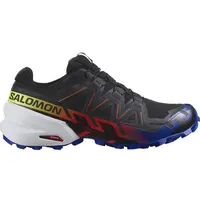Salomon Speedcross 6 Gore-Tex Herren Black / Surf The Web / Safety Yellow 43 1/3
