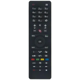 ALLIMITY RC4870 Fernbedienung Ersatz passend für Telefunken LED TV T22FX182LP D32F197A3C D32H182C3C D39F182C3C D40F127Q3C D42F182N3C DLED42137FHD L32H127N2 L24H125A3D L42F242B3C L42F242N3C