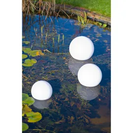UBBINK Solar schwimmende Leuchtkugel mehrfarbig Ø 20 cm H 18 cm